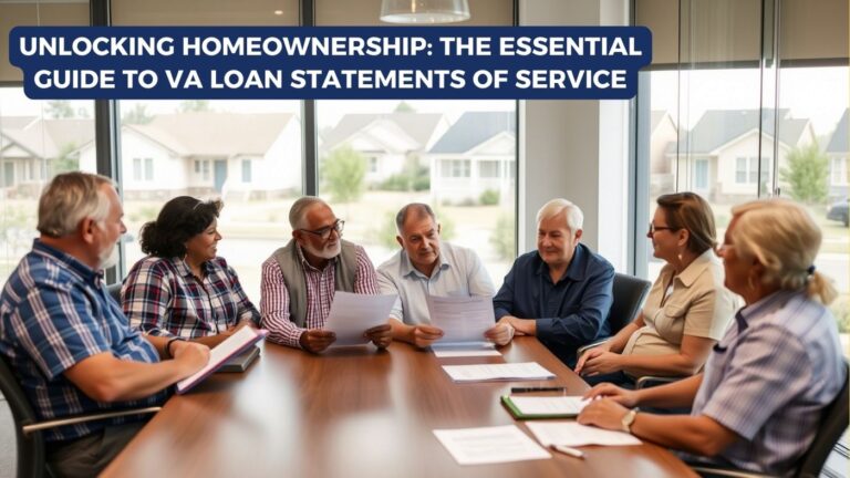 Unlocking Homeownership: The Essential Guide to VA Loan Statements of Service